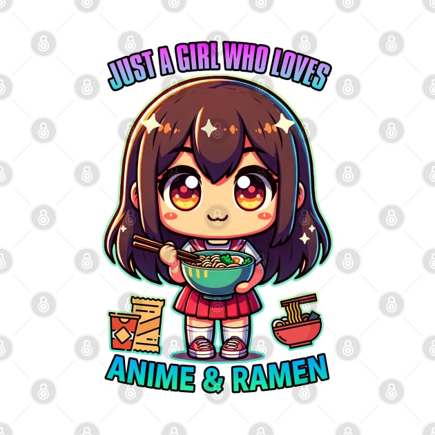 Just a girl who loves Anime & Ramen 02 by KawaiiDread