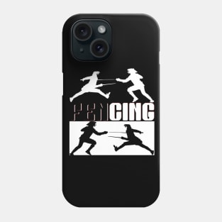 fencing sport Phone Case