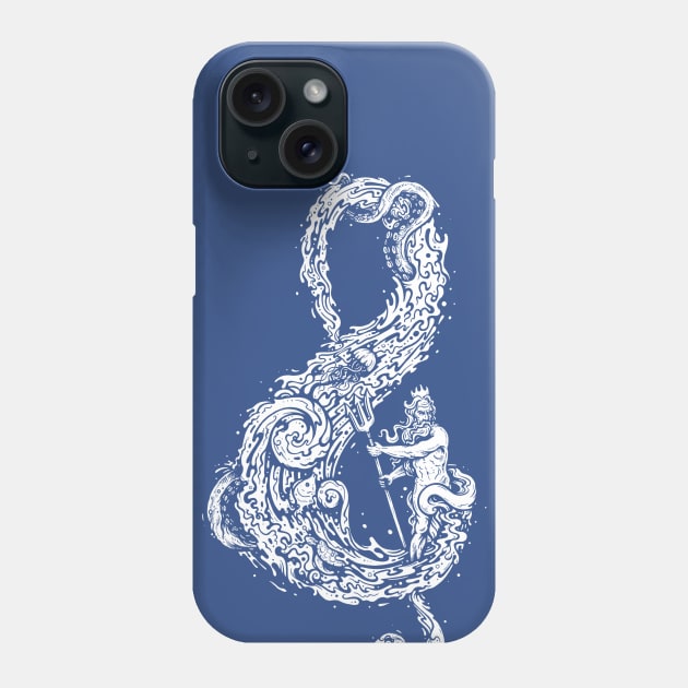 Sound of the Ocean Phone Case by enkeldika2