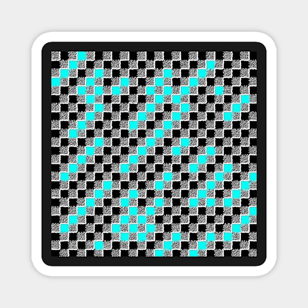 CheckerBoardv1.7 Magnet by findingNull