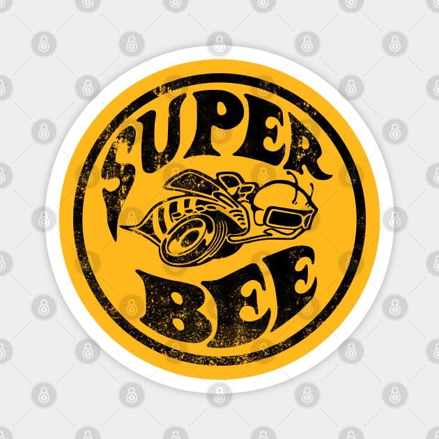 Super Bee Mopar Magnet by funkymonkeytees