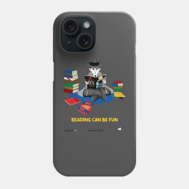 Little Ian- Reading CAN Be Fun Phone Case by Little Ian Merch