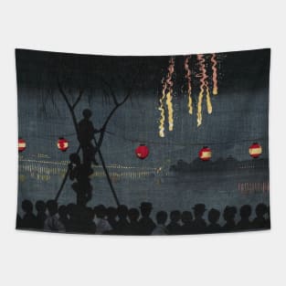 Fireworks in Ikenohata Tapestry