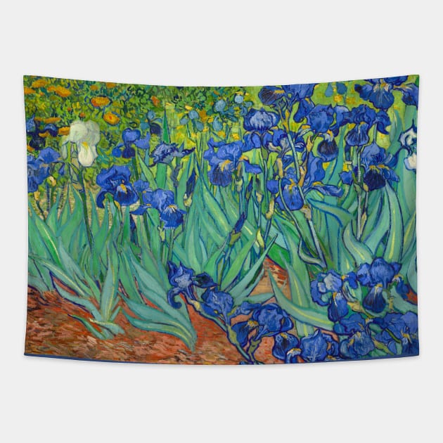 Van Gogh Irises Tapestry by bragova