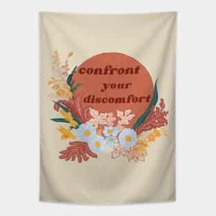 Confront your discomfort Tapestry