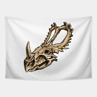 Dinosaur Skull Sinoceratops Tapestry