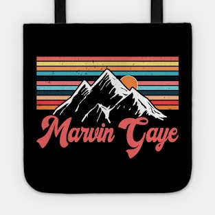 Graphic Lovely Marvin Name Flowers Retro Vintage Styles Tote