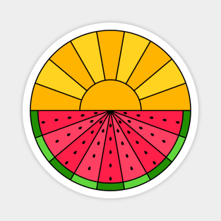 Watermelon Summer Magnet