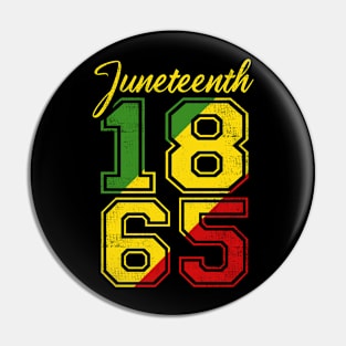 Juneteenth 1865 Pin