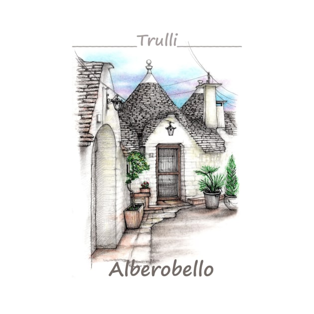 Trulli - Alberobello, Puglia by manisketcher