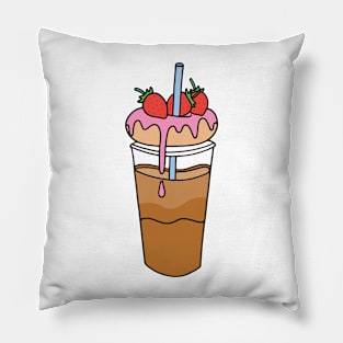 Donut and Coffee Cup Pillow