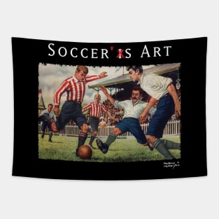 Soccer W by PPereyra Tapestry