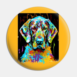 Vizsla Sporting Dog Print Poster Art Pin