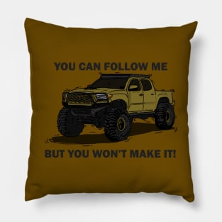 Toyota 4Runner Monster - Mustard Pillow