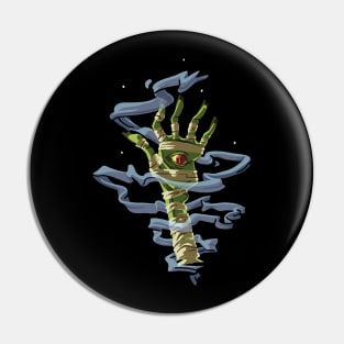 Mummy Hand Pin