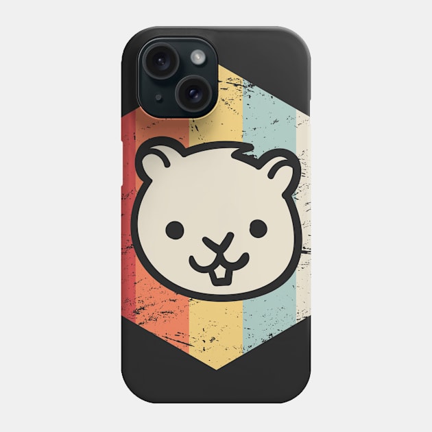 Retro 70s Gerbil Phone Case by MeatMan