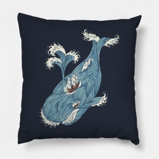 Whale Watchers Pillow