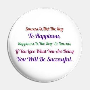 Motivational Quote Pin