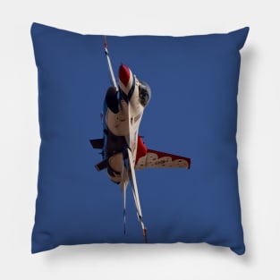 Thunderbird F-16C Solo no background Pillow