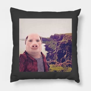 I Heart John Pork Funny Genz Meme Pillow