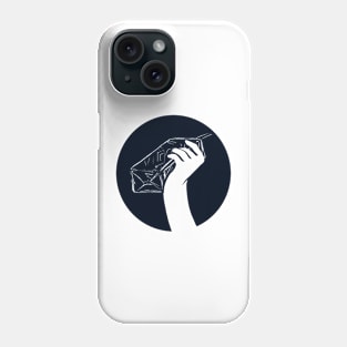 milk in hand Phone Case