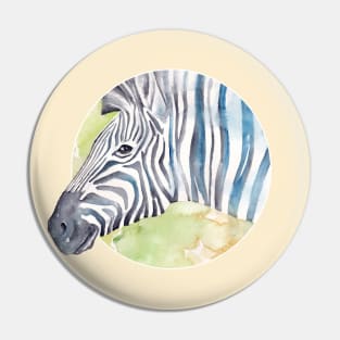 Zebra Stripes Pin