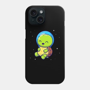 Cute Turtle Astronaut Cartoon Phone Case