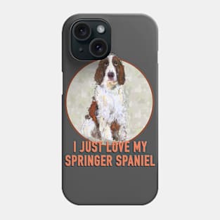 Springer Spaniel Love Phone Case