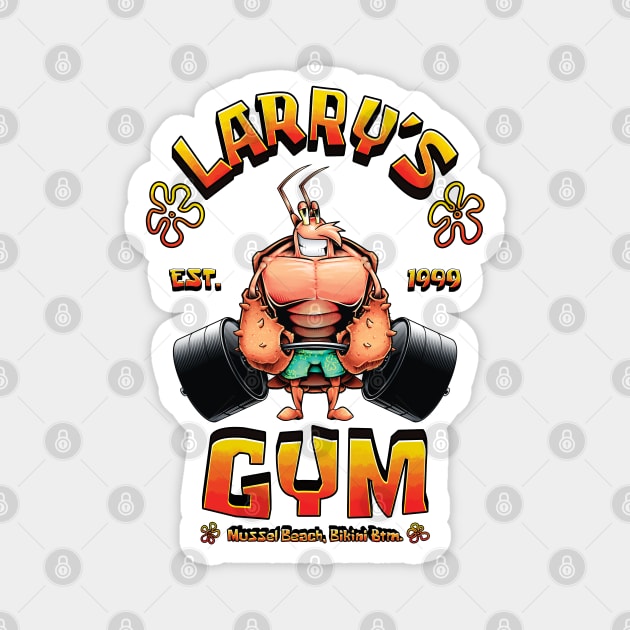 Larry's Gym Magnet by indiespiv