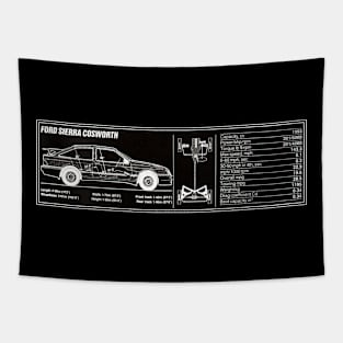 Ford Sierra RS Cosworth Tapestry