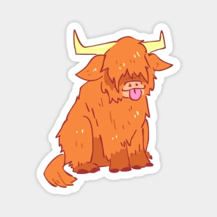 Highland Cattle Magnet