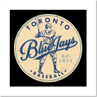 Toronto Blue Jays Rogers Centre Vintage Baseball Fan Print