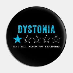 Tu Dystonia Awareness Month Costume Ribbon Family Pin