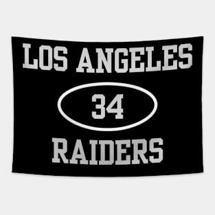 LA RAIDERS BO JACKSON #34 Tapestry