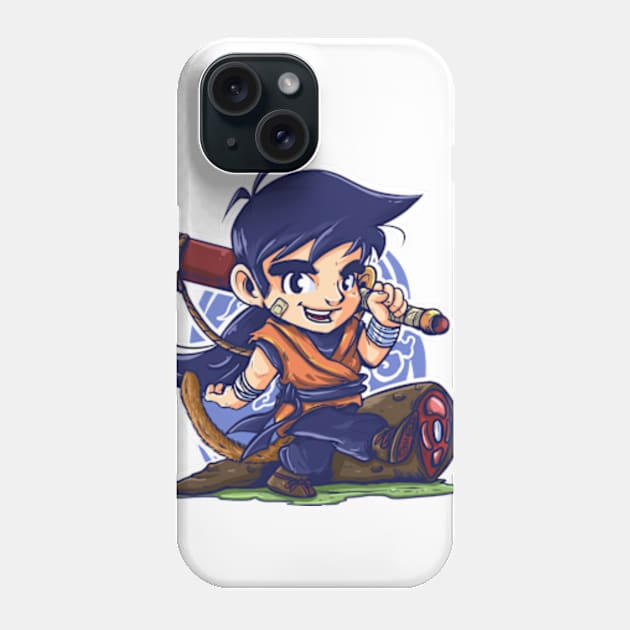 Kid Gohan Phone Case by diditpranata