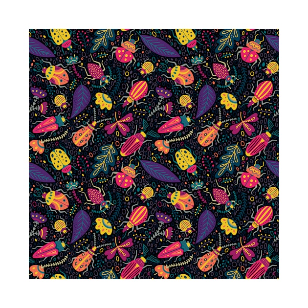 Beetle Pattern by yuliia_bahniuk