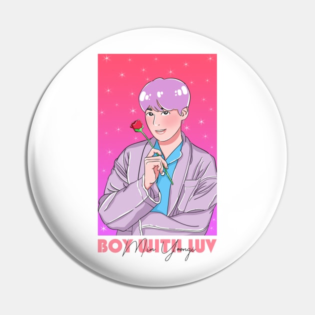 BTS - Min Yoongi Pin by Nuril_Anwari