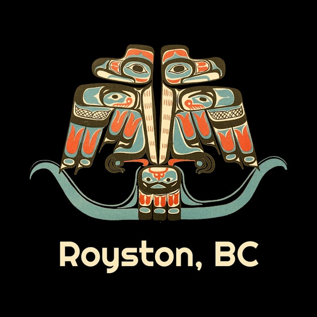 Royston, British Columbia Thunderbird PNW Native Tribal Vancouver BC Canada by twizzler3b