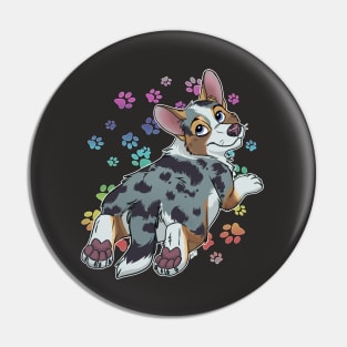 Corgi Butt Pin