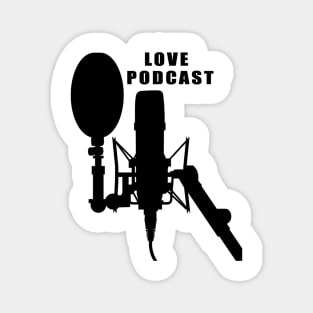 Love Podcast Magnet