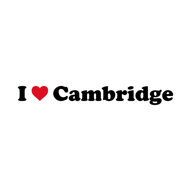 I Love Cambridge by Novel_Designs