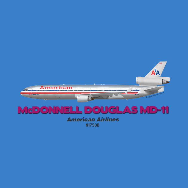 McDonnell Douglas MD-11 - American Airlines by TheArtofFlying