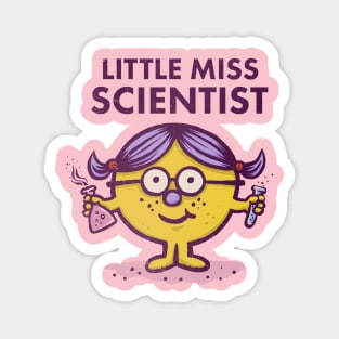 Little Miss Scientist Magnet