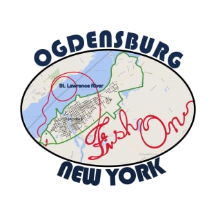 Fish On Ogdensburg NY T-Shirt