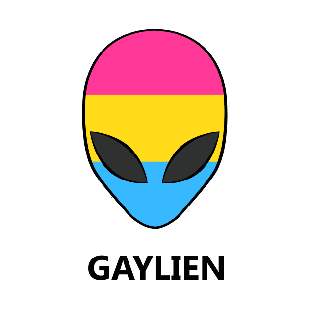 Gaylien Pansexuality LGBT Pride Alien by MythicalPride