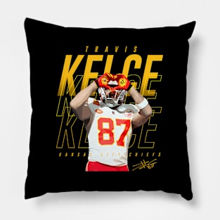 Travis Kelce He Sign Pillow