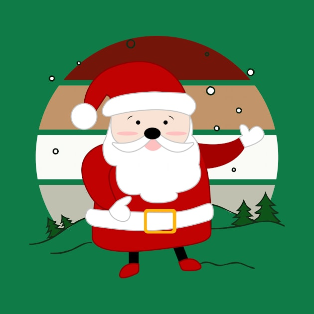 Santa Claus Christmas cartoon by PersianFMts