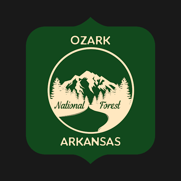 Ozark National Forest Arkansas by Compton Designs