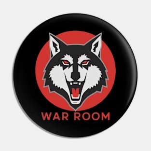 War Room Wolf Pin