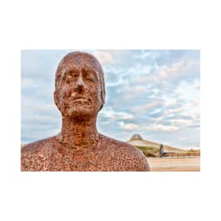 The iron man, Crosby beach T-Shirt